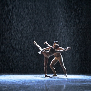 Sandy Delasalle and Matthew Lehmann in La Pluie. Photo: Emma Fishwick.